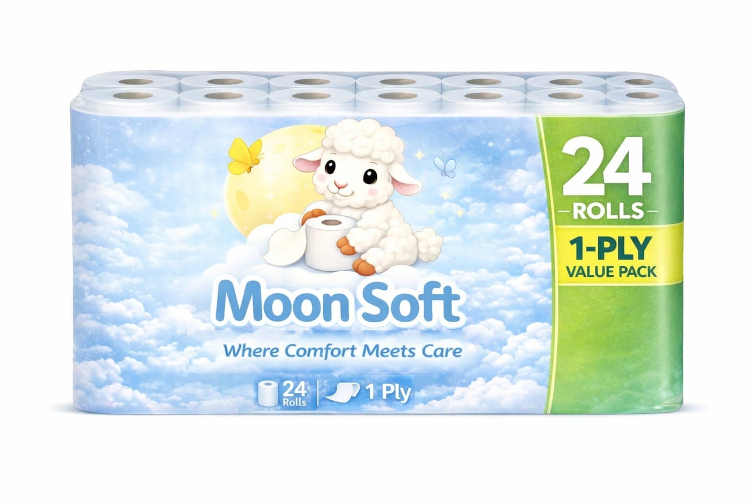 MoonSoft 1-Ply Value Pack
